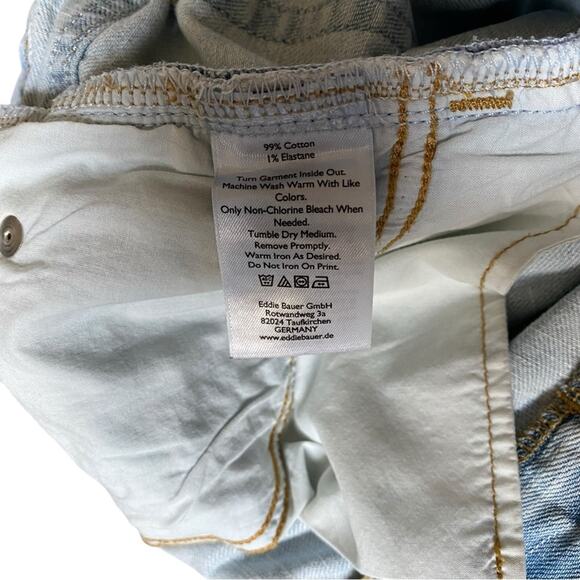 Eddie Bauer Women’s Denim Jean Shorts Sz 12 - Picture 4 of 7